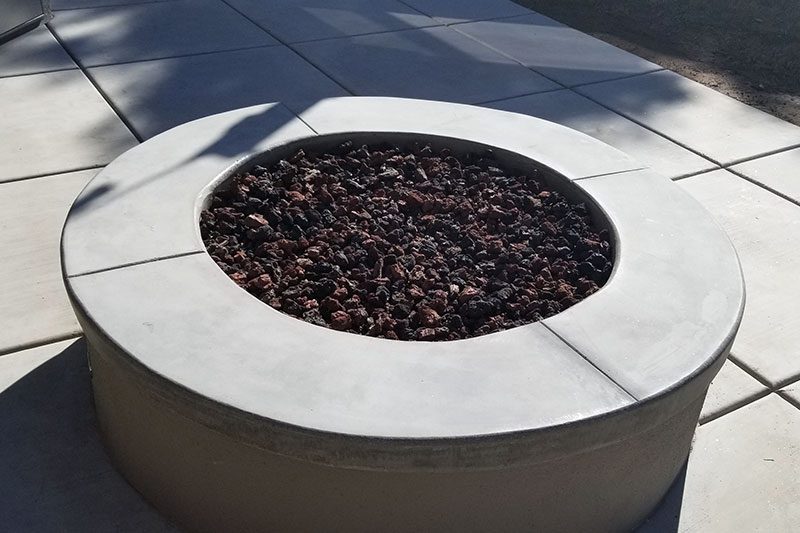 BBQ and Fire Pit Installation at Southwest Lawn Sprinkling Specialists in Phoenix, Arizona